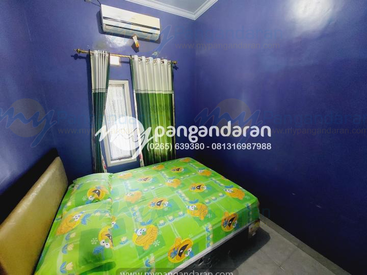   Tampilan Kamar Tidur Rumah Bu Amoy Pangandaran
