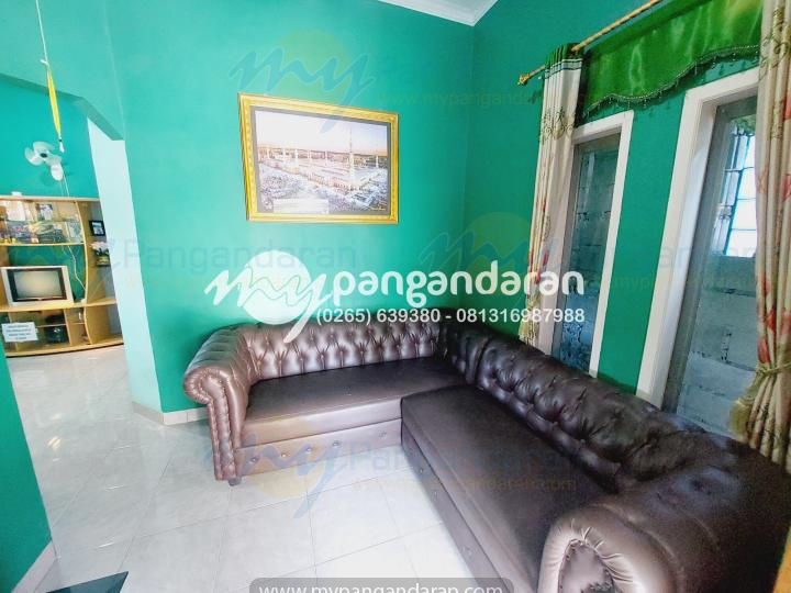   Tampilan Ruang Keluarga Rumah Bu Amoy Pangandaran