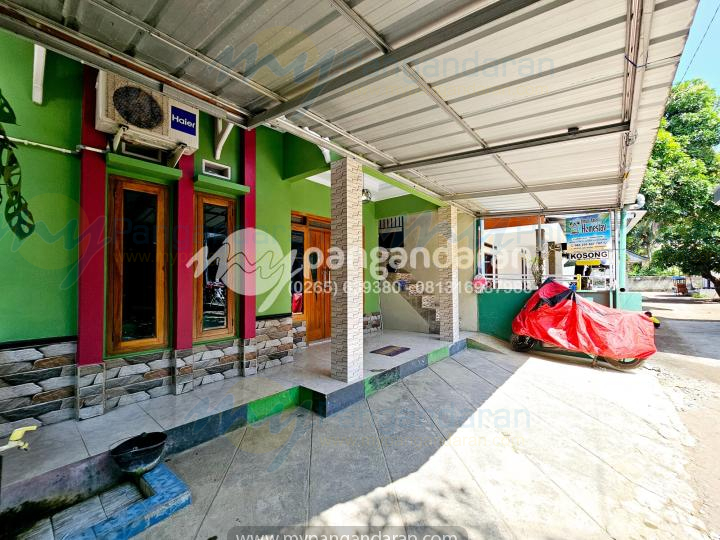    Tampilan Depan Rumah Bu Amoy Pangandaran